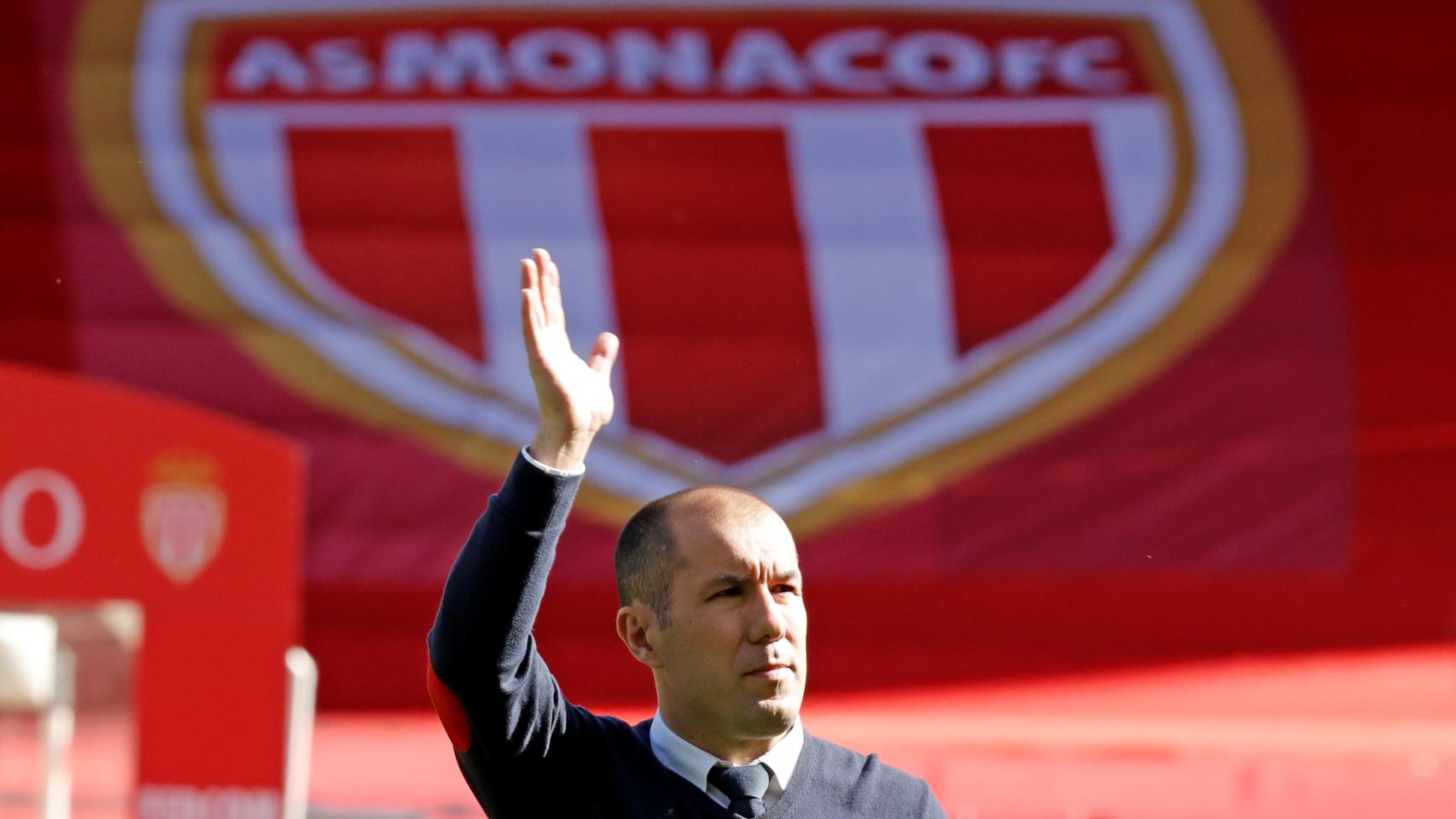 Leonardo Jardim, con el Mónaco.