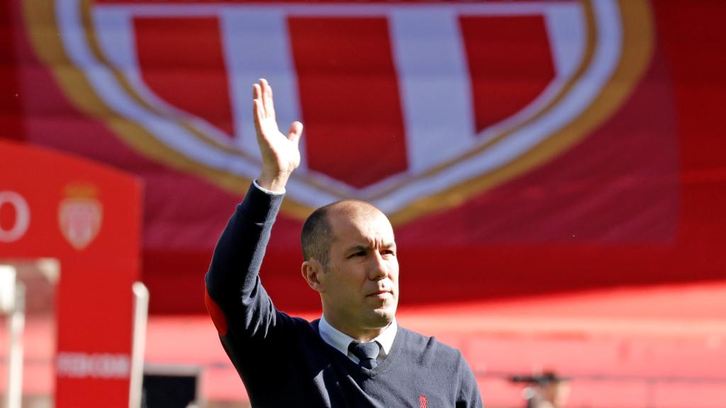 Leonardo Jardim, con el Mónaco.