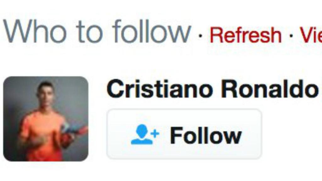 Captura de pantalla de un tuit del Bayern