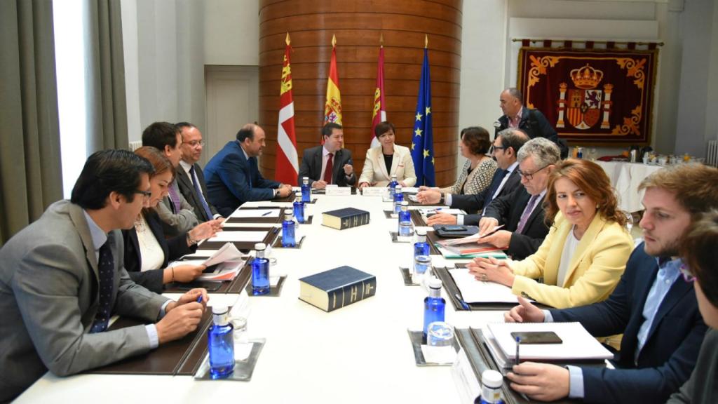 Emiliano García-Page este martes en Alcázar de San Juan