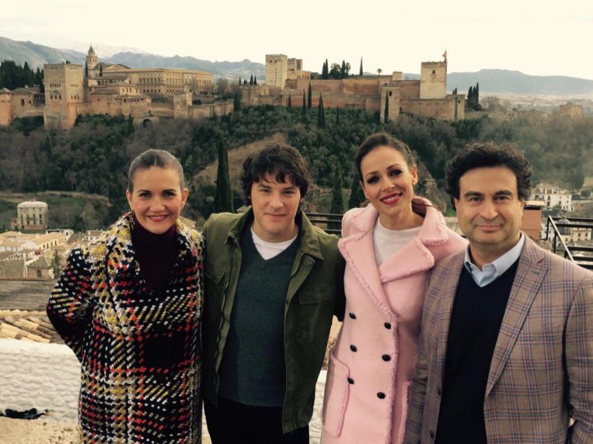 Samnatha Vallejo-Nágera, Jordi cruz, Eva González y Pepe Rodríguez.