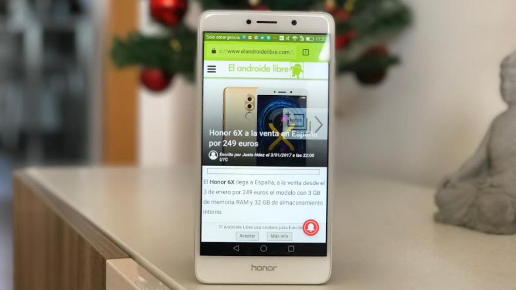 El Honor 6X Se actualiza a Android 7.0 Nougat y EMUI 5.0