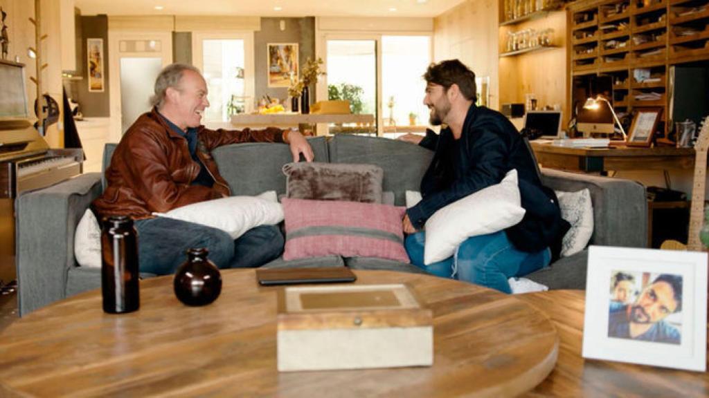 El salón de Antonio Orozco.