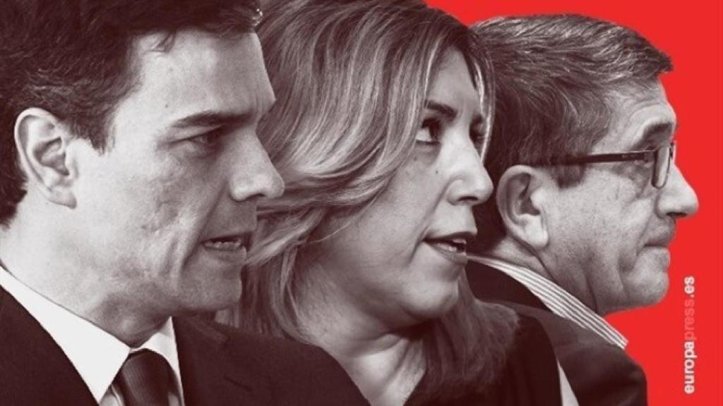 pedro sanchez susana diaz patxi lopez psoe primarias 1