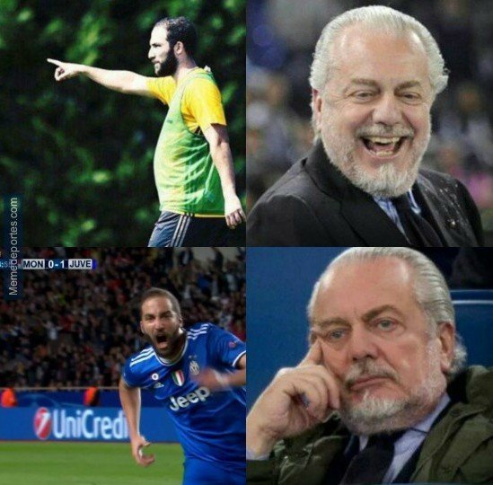 Los memes se ceban con el doblete de Higuaín