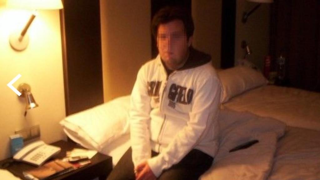 Berru envió un vídeo en el que aparecía masturbándose a una joven, que le denunció.