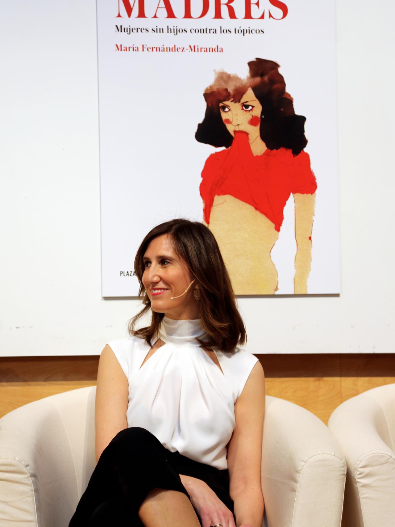 María Fernández-Miranda, en la presentación del libro No madres. Mujeres sin hijos contra los tópicos.
