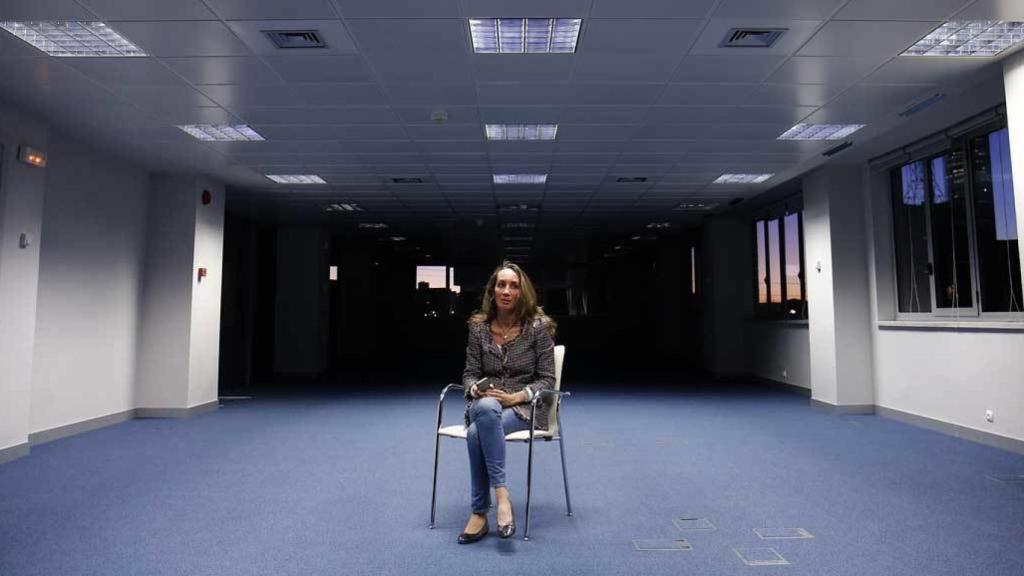 La doctora Elisa Pinto en la redacción de EL ESPAÑOL en febrero de 2015.