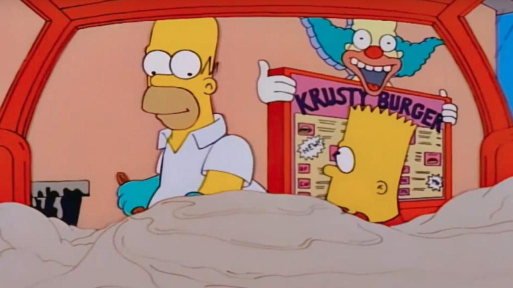 robo de aceite de freir los simpsons