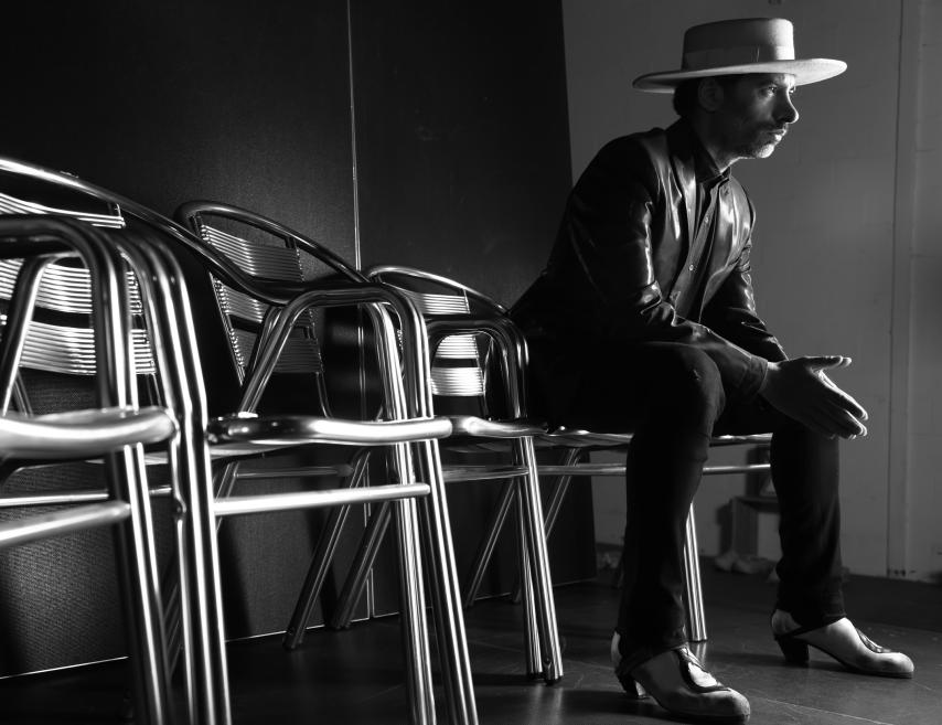 Una imagen promocional del espectáculo de Israel Galván.