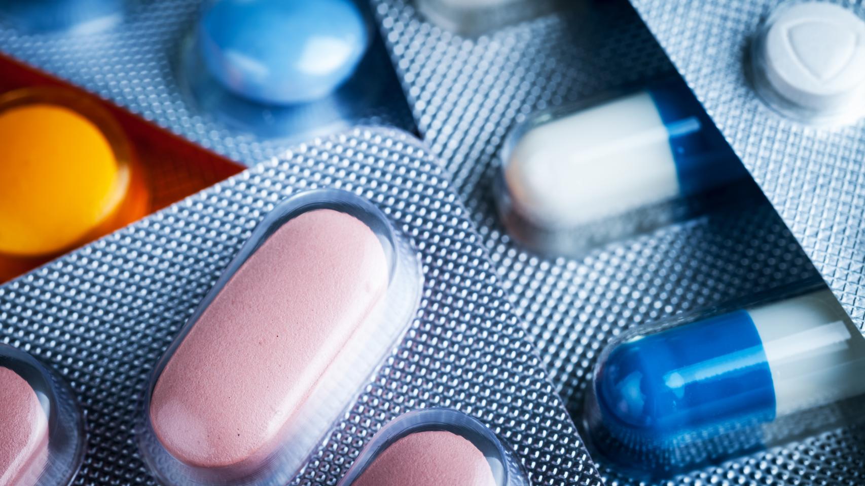 Comprimidos de antiinflamatorios.