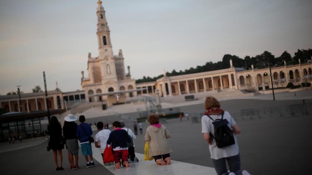 Peregrinos en Fátima en una imagen de archivo