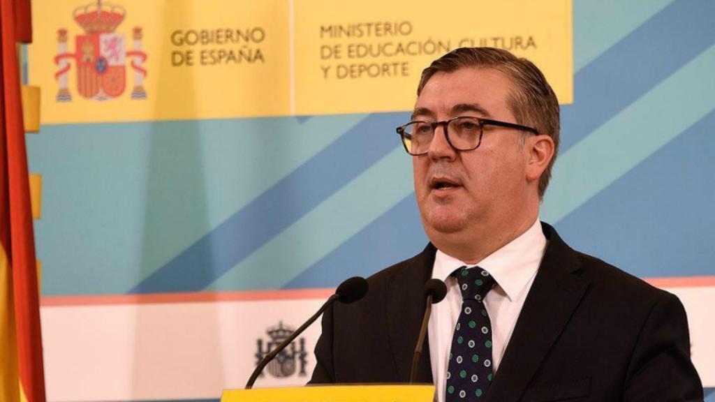 El secretario de Estado de Educación, Formación Profesional y Universidades, Marcial Marín