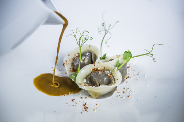 Gyozas de rabo de toro - Kena