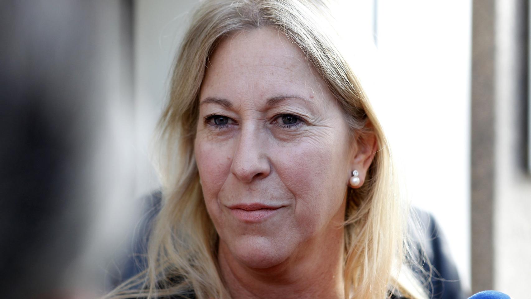 La consellera de la Presidencia y portavoz del gobierno de la Generalitat de Cataluña, Neus Munté.