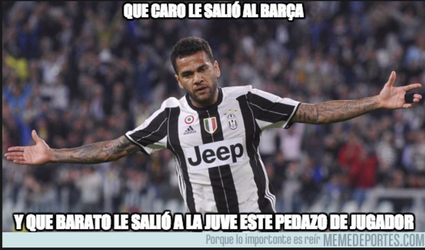 Los memes del Juventus - Monaco se mofan... ¡del Barça!