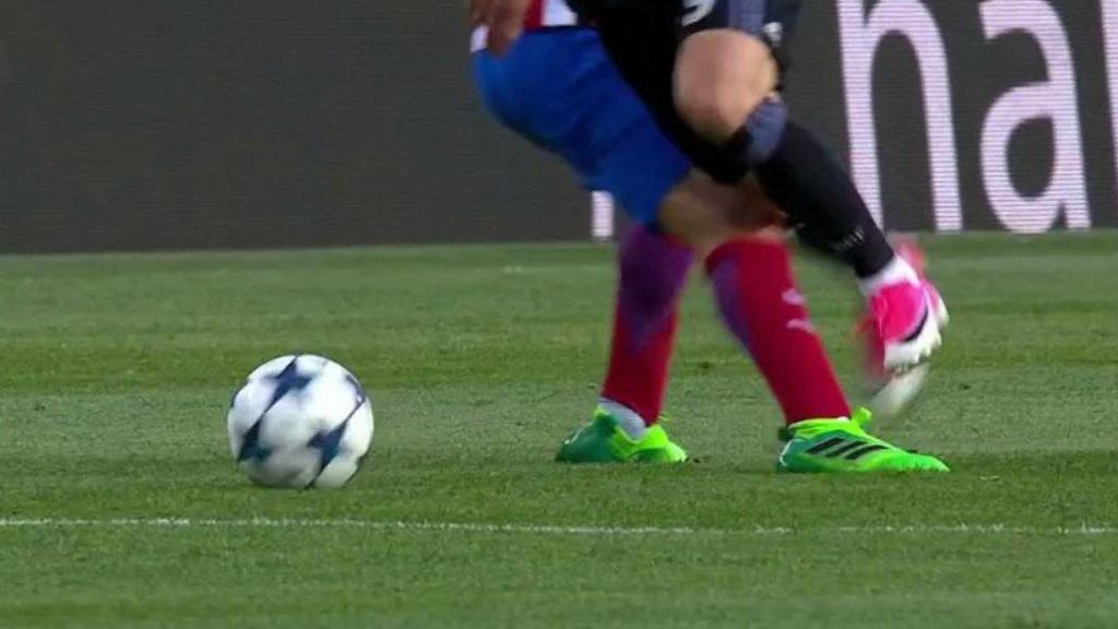 Modric reclama una nueva tarjeta para Koke  Foto: Twitter (@chirichampions)