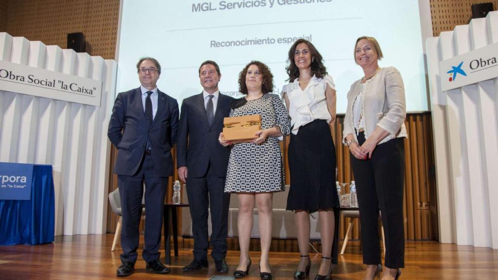 Emiliano García-Page arropa a la Obra Social La Caixa y sus 4.030 puestos de trabajo en Castilla-La Mancha 1