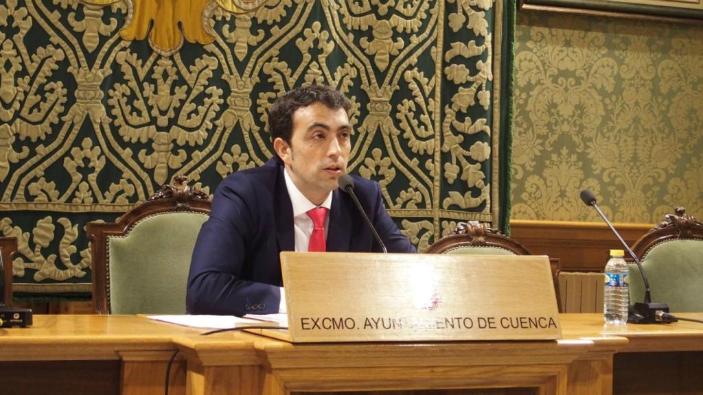 El concejal de Hacienda, José Ángel Gómez Buendía