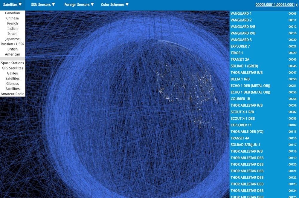 satelites americanos