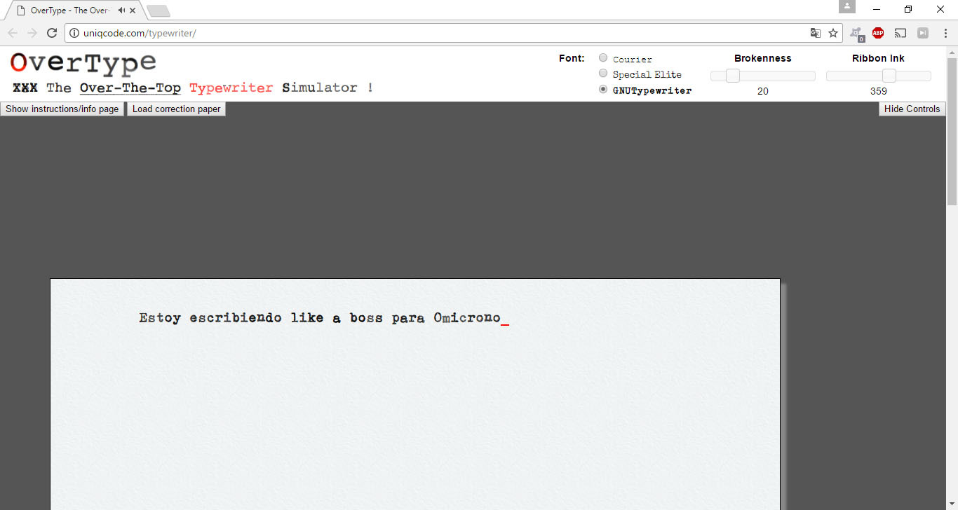 maquina-escribir-overtype-simulador-gnu-typewriter