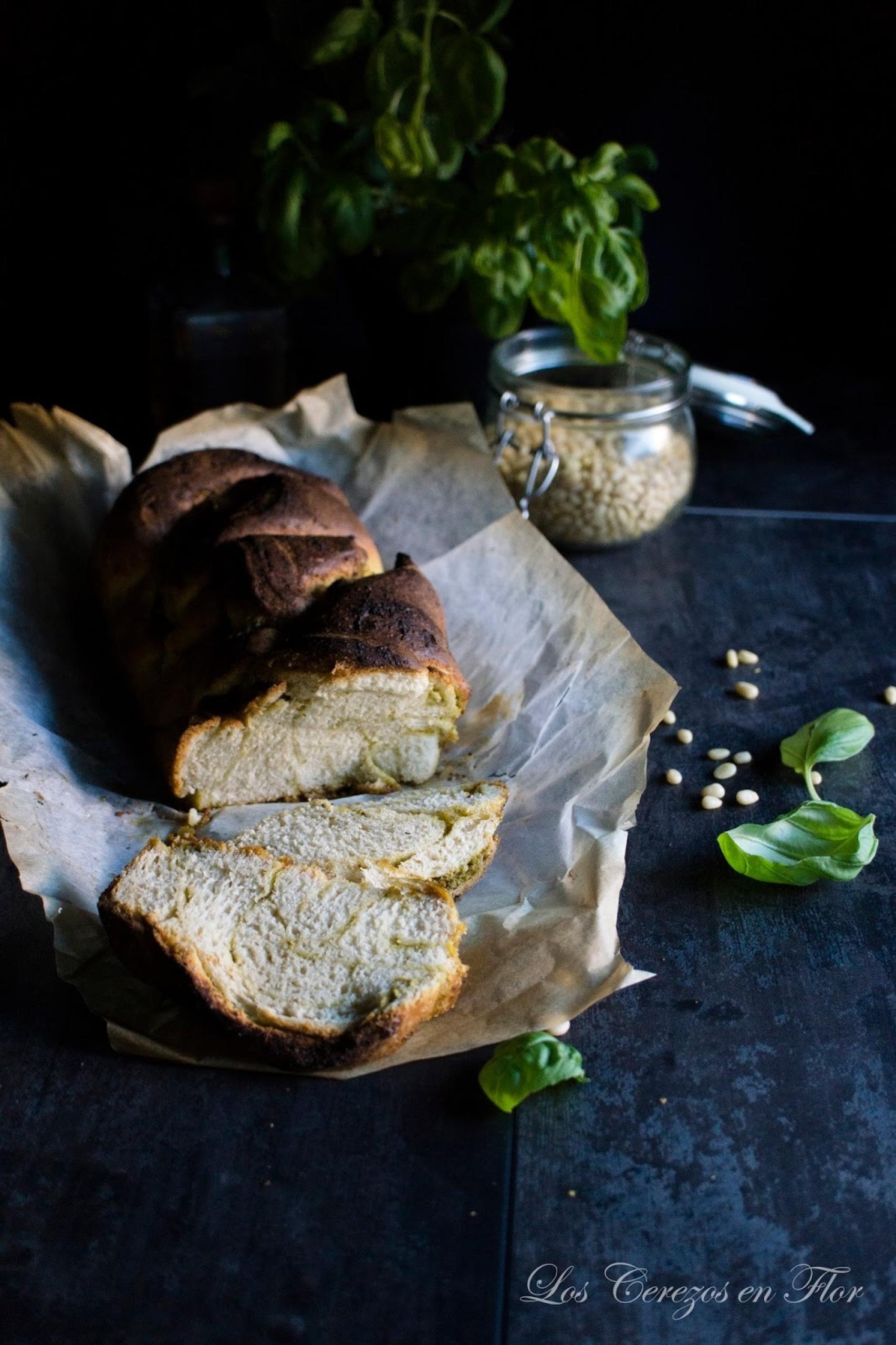 Pan de pesto | Los cerezos en flor