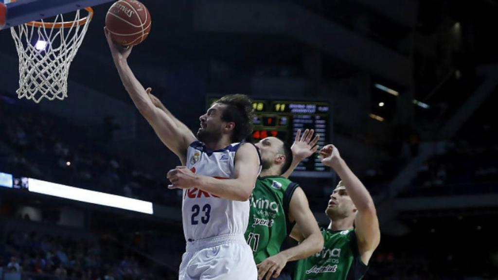 Llull ante Joventut. Fuente: acb.com