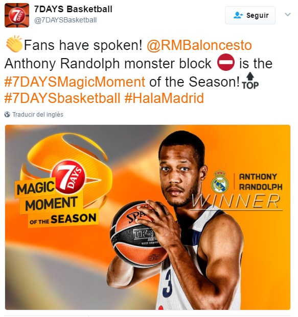 Foto: Twitter (@7DAYSbasketball)