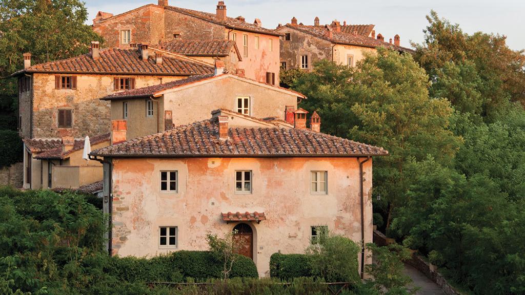 Finca de Il Borro en plena Toscana italiana. | Foto: cortesía Il Borro.