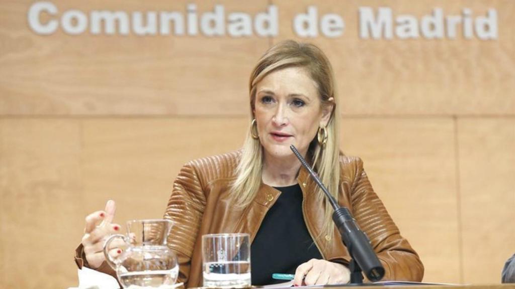 La presidenta de la Comunidad de Madrid, Cristina Cifuentes