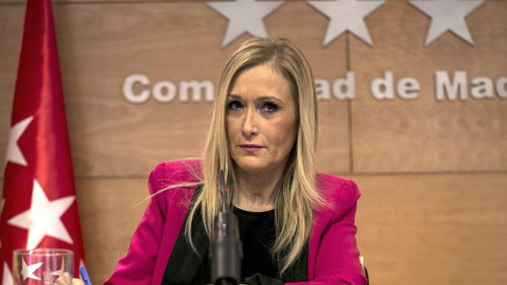 La presidenta de la Comunidad de Madrid, Cristina Cifuentes.
