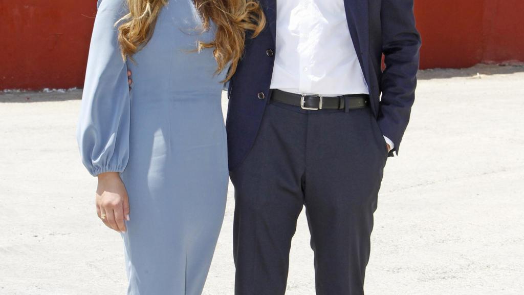 Jesulín de Ubrique y María José Campanario en la finca Ambiciones, 2013.