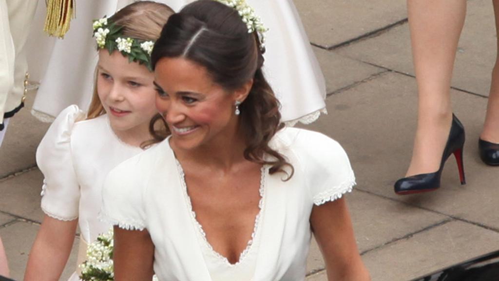 Pippa, el día de la boda de su hermana, cuando se convirtió en una de las protagonistas.