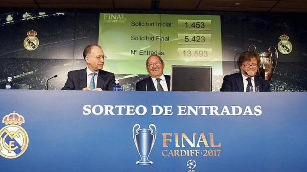 Resultado del sorteo de las entradas para Cardiff del Real Madrid