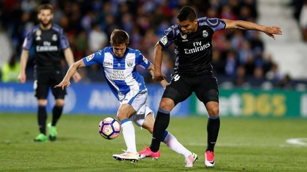Casemiro en Leganés