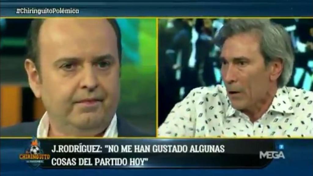 Juanma Rodriguez y Loco Carrasco. Fuente: @elchiringuitotv