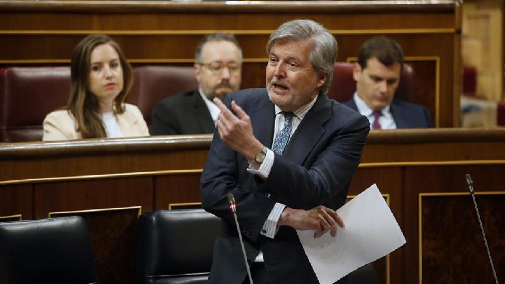 Méndez de Vigo, en el Congreso.