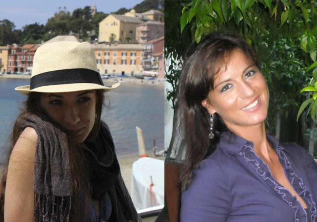 Serena (izquierda) y Daniela (derecha) aparecen en un álbum de solteras sin haber dado su consentimiento.