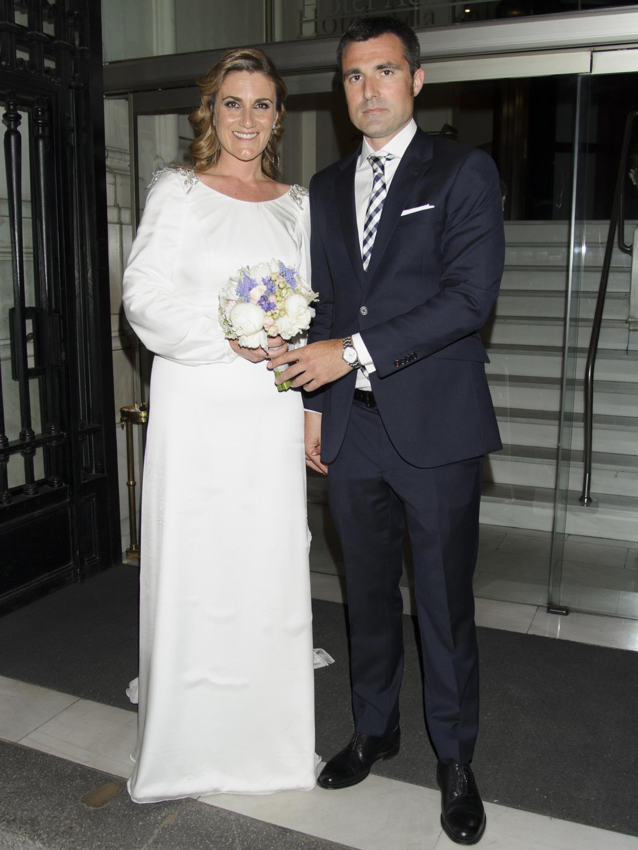 Carlota Corredera y su marido Carlos.