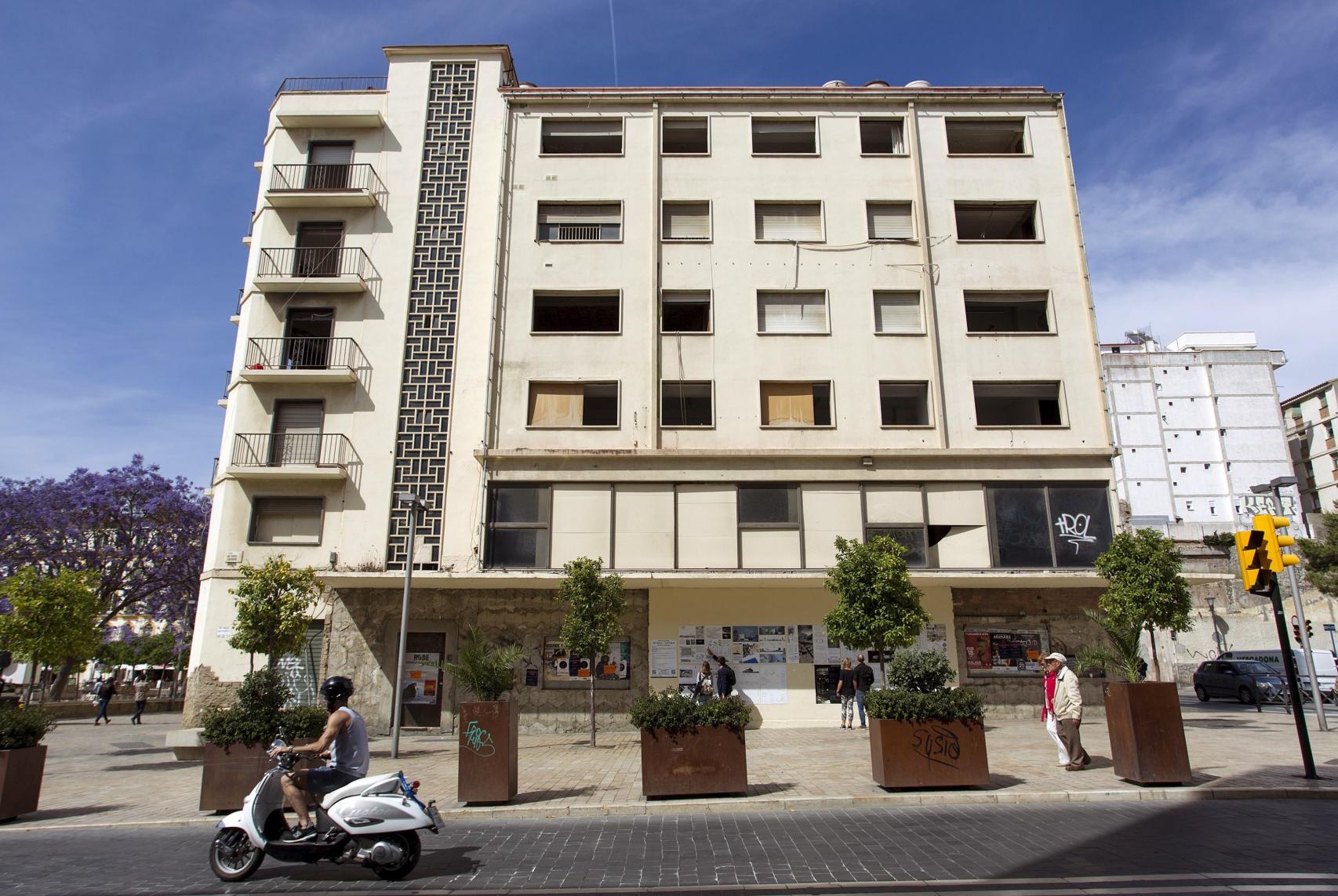 Estado actual del teatro Astoria.