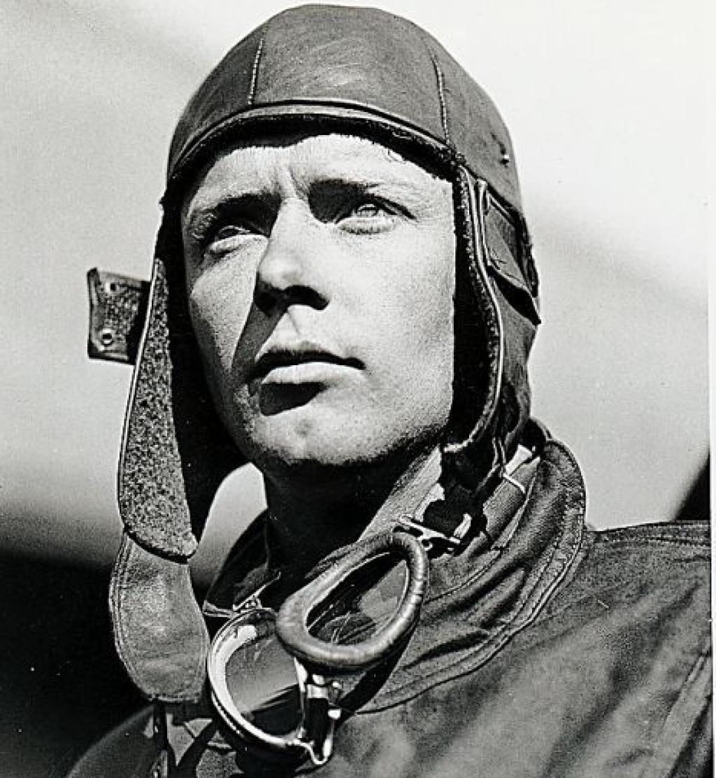 Charles Lindbergh.