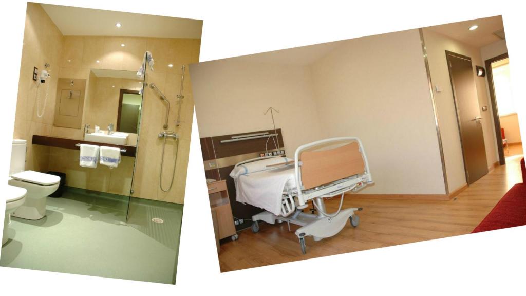 Interior de la suite en la que pasa estos días María Teresa Campos.