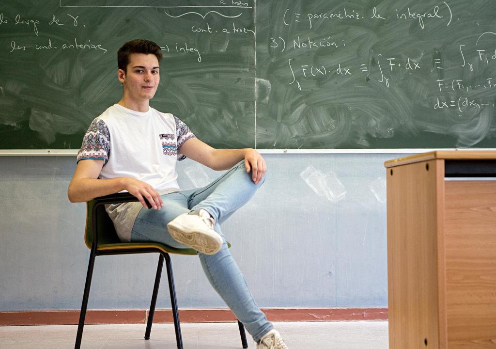 Jaime Redondo sacó un 10 en todos sus exámenes de Selectividad