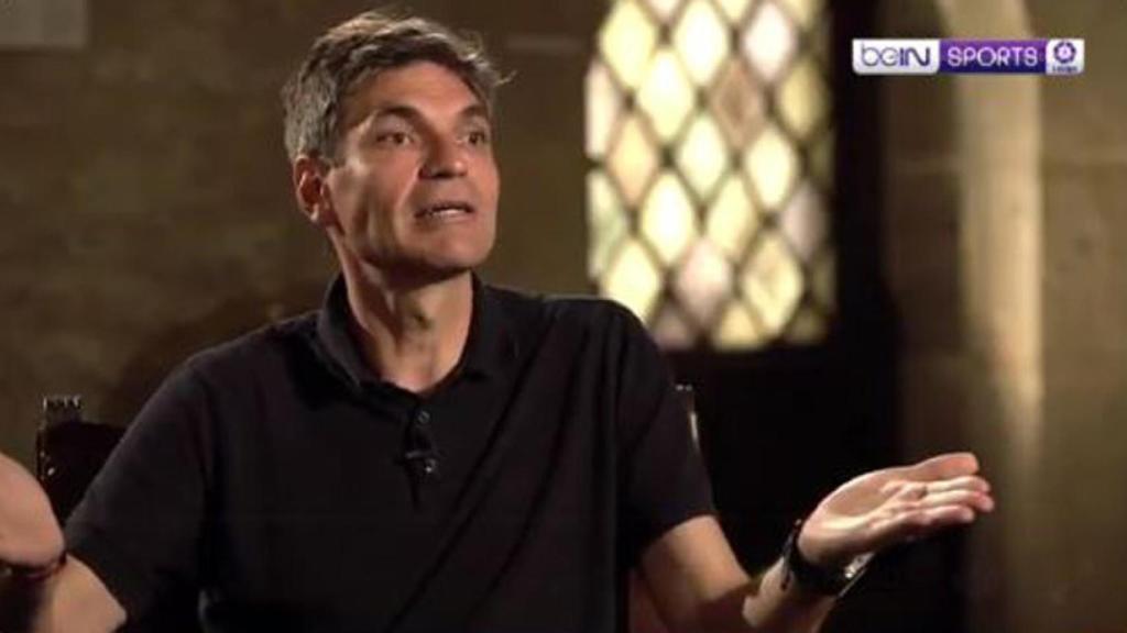 Pellegrino en una entrevista para BeIN Sports