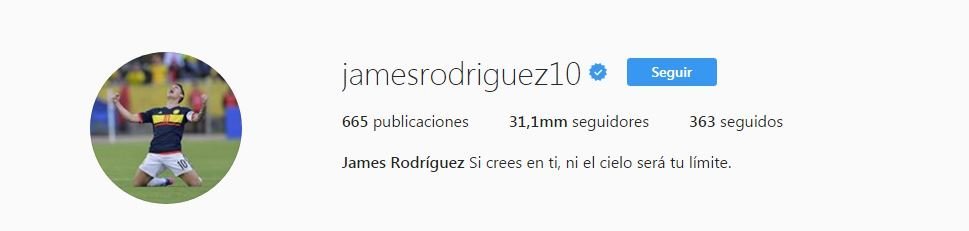 James sigue alejándose: nuevo desplante al Real Madrid