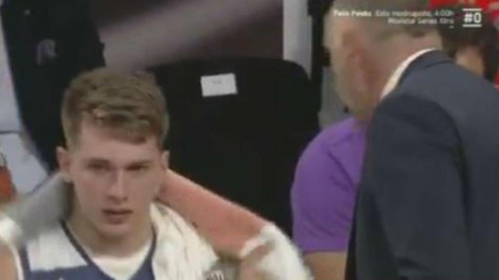 Laso echa la bronca a Doncic