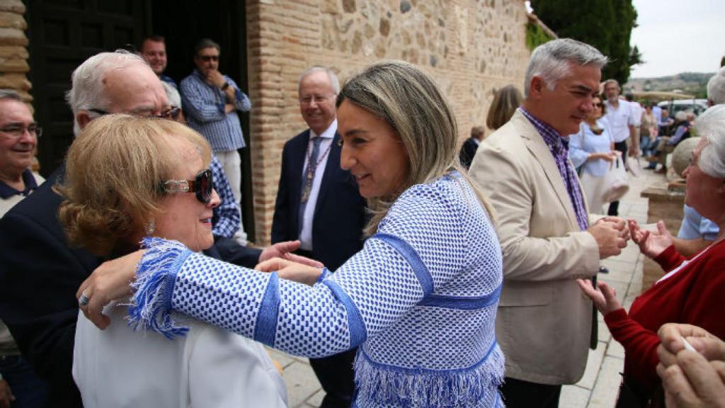 Milagros Tolón este domingo en el cigarral del Ángel.