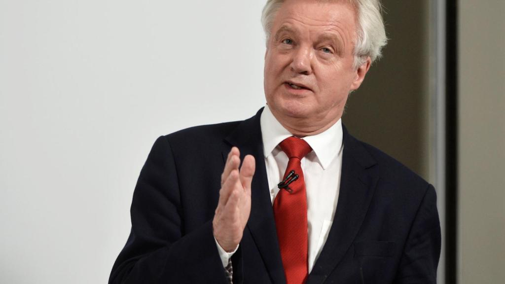 El negociador británico para el 'brexit', David Davis