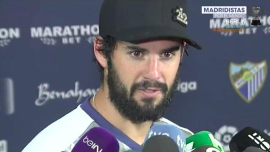 Isco en zona mixta