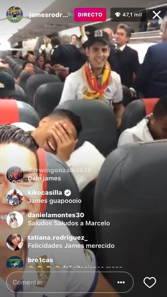 El vacile de los jugadores del Real Madrid a Kovacic y James en Instagram